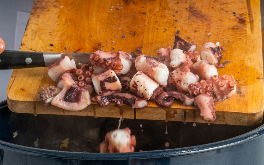 Qual é o melhor arroz para fazer arroz de polvo?
