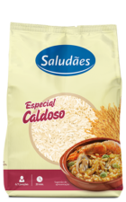 embalagem de arroz caldoso saludães