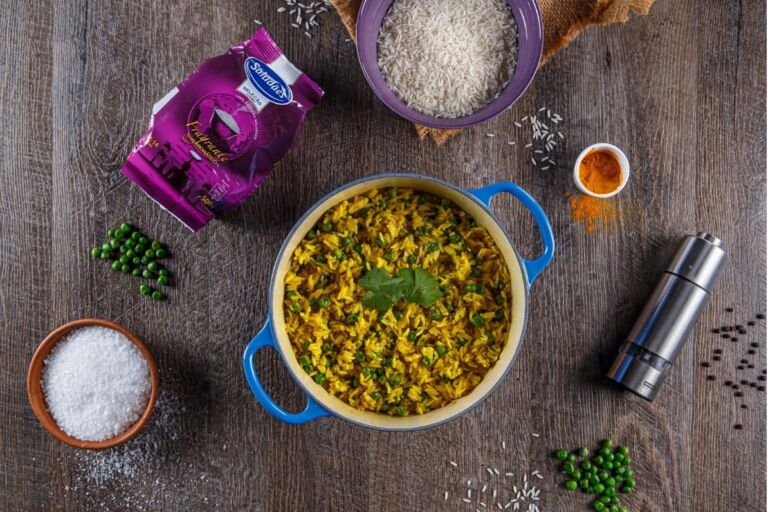 Foto de Receita de arroz de ervilhas