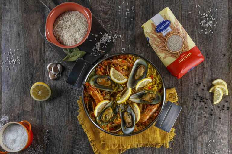 Foto de Receita de Paella de Marisco