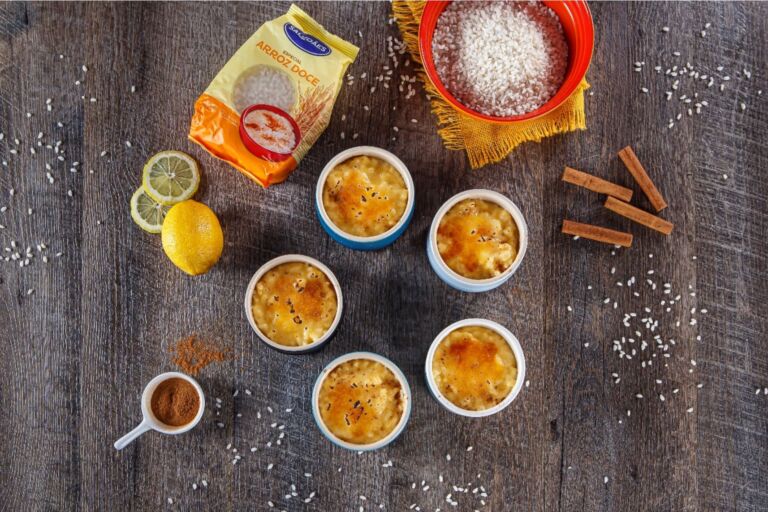 Foto de Arroz-Doce com Leite Creme: Uma sobremesa tradicional e deliciosa!