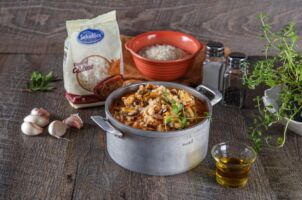 imagen receta Receita de Arroz de Mexilhão à Moda do Mar
