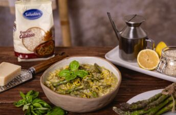 Arroz de Espargos Cremoso e Delicioso