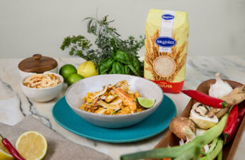Como preparar arroz de lulas e camarão