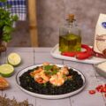 Arroz Negro com camarão: Receita com Mariscos e Tinta de Choco