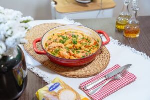 imagen receta Arroz de peixe com gambas: receita completa